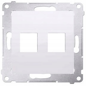 

Simon 54 Pokrywa gniazd RJ45 Keystone DKP2.01/11