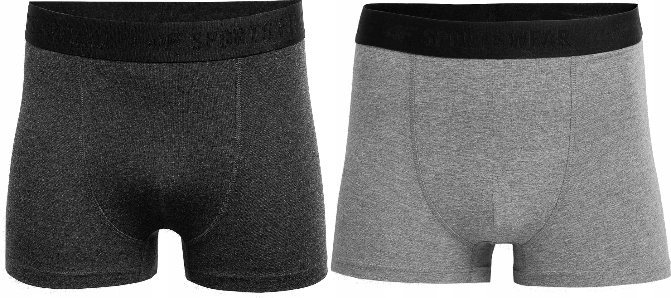 

Męskie Bokserki Bawełniane 4F BIM350 27M+23M XL