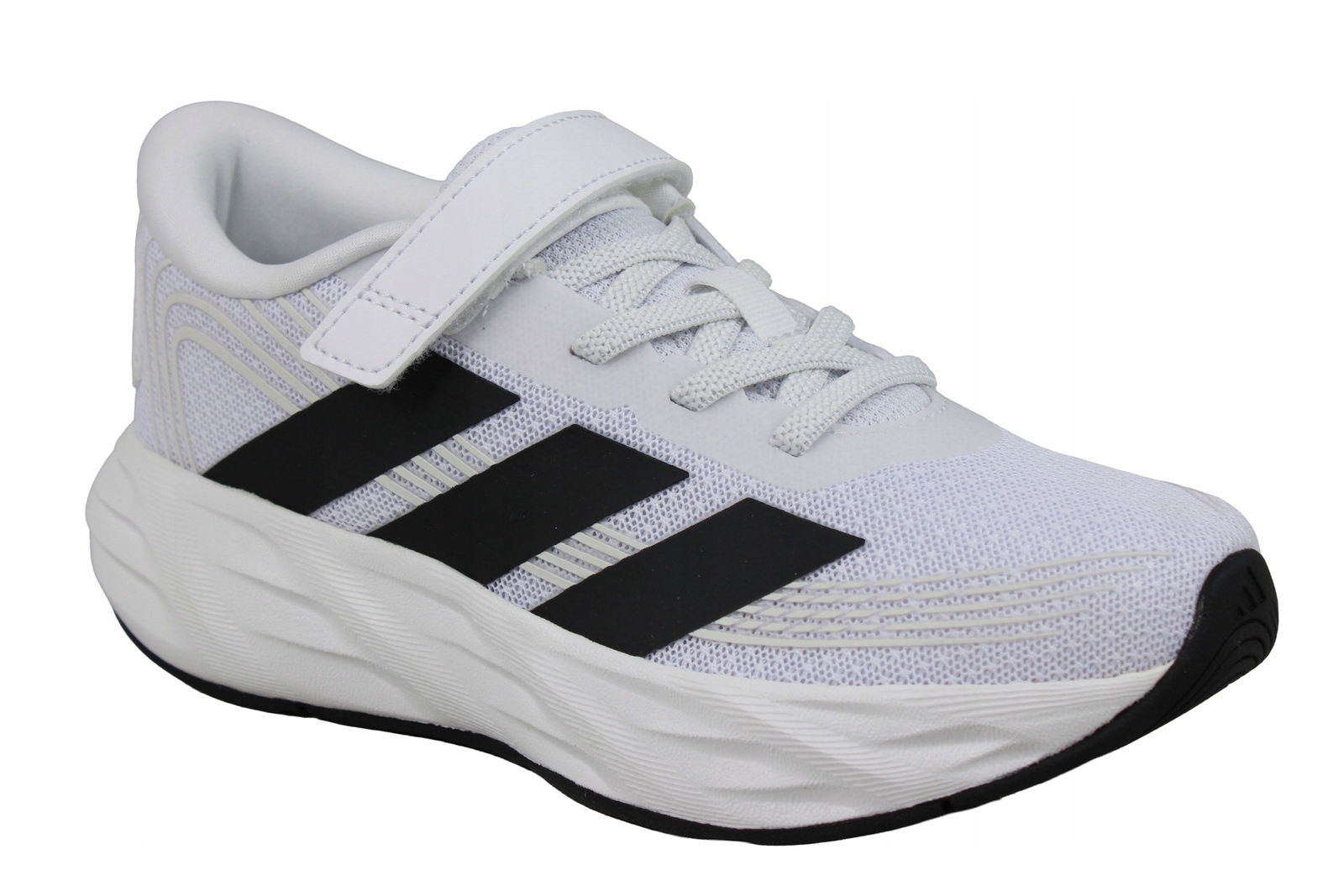 Adidas Galaxy 8 El C KI1687 Białe Dziecięce Rzepy Lekkie Na W-f