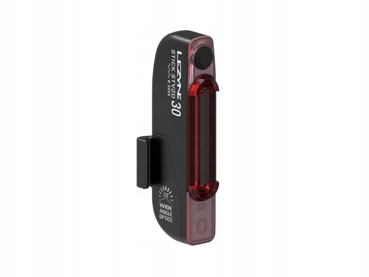 Lampka rowerowa Lezyne Stick Drive Stvzo czarny 30 lm Akumulator