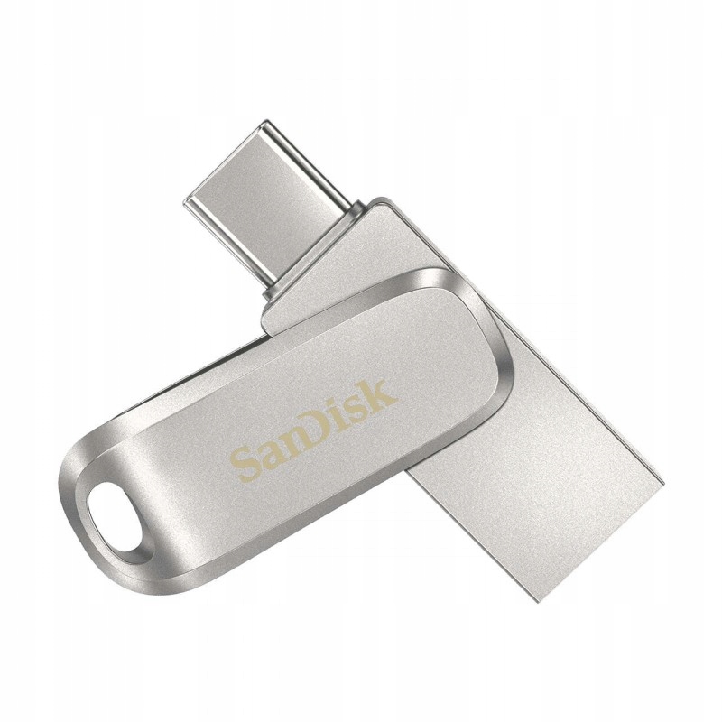Sandisk 128 Gb Ultra Dual Luxe Pendrive Usb 3.1 +C