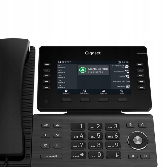 Gigaset P850W Ip Pro Profesionální Ip stolní telefon