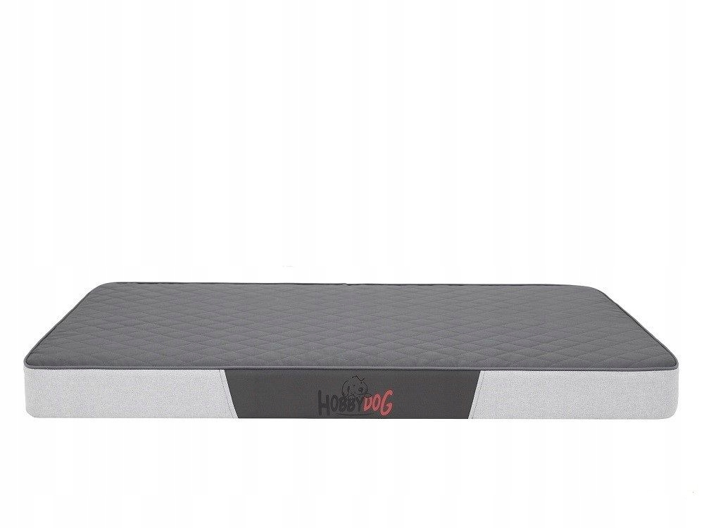Levně Hobby Dog Matrace pro psa Premium grafit/popel Ekolen velikost M 80x54 cm