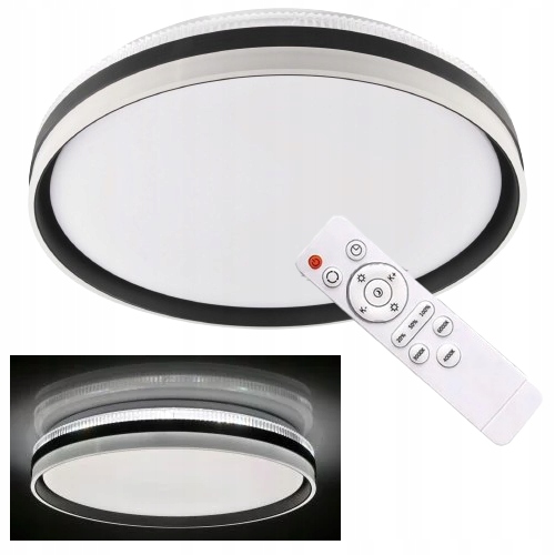 Stropní Svítidlo Stropní Koupelnová Lampa Dekorativní Efekty 72W Led Dálkový Ovladač Cct IP44