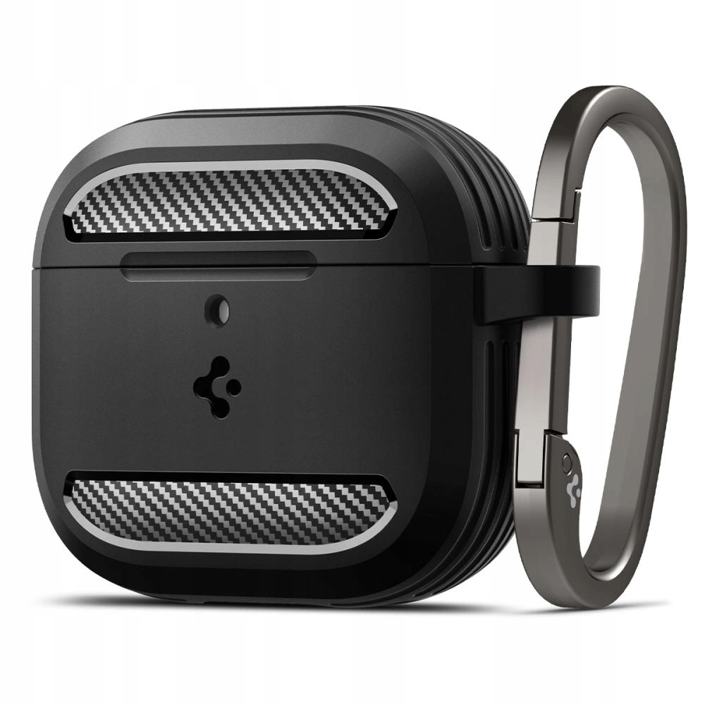 Etui Spigen Rugged Armor na AirPods 4 czarne