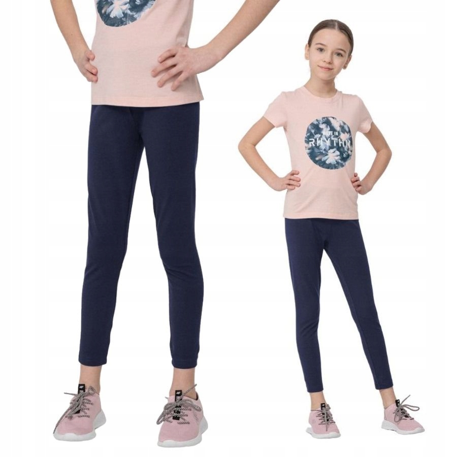 

Legginsy dziewczęce 4F getry wygodne leginsy Wf