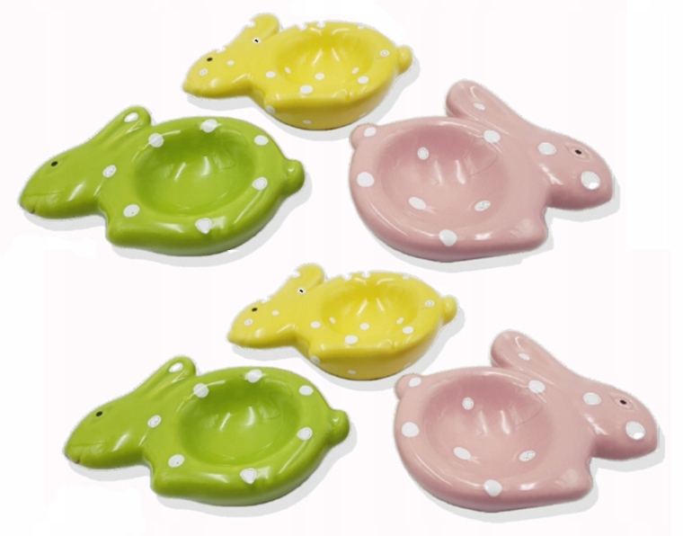 TALERZ WYTŁACZANKA NA 6 JAJEK - PATERA NA JAJKA