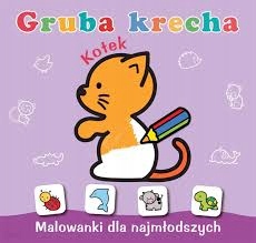 

Gruba Krecha Kotek malowanka kolorowanka