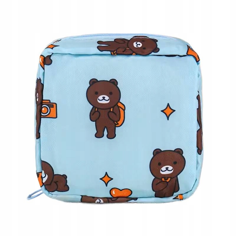 Kosmetyczka Dla Dziewczynki Saszetka Na Podpaski Kosmetyki Etui Podróżne