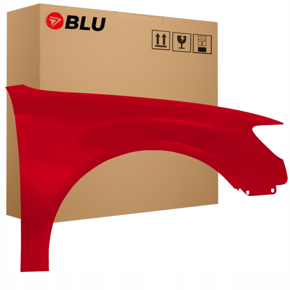 Blu Blatník Audi A3 8V LZ3M pravý červený 12-20 přední hatchback sportback