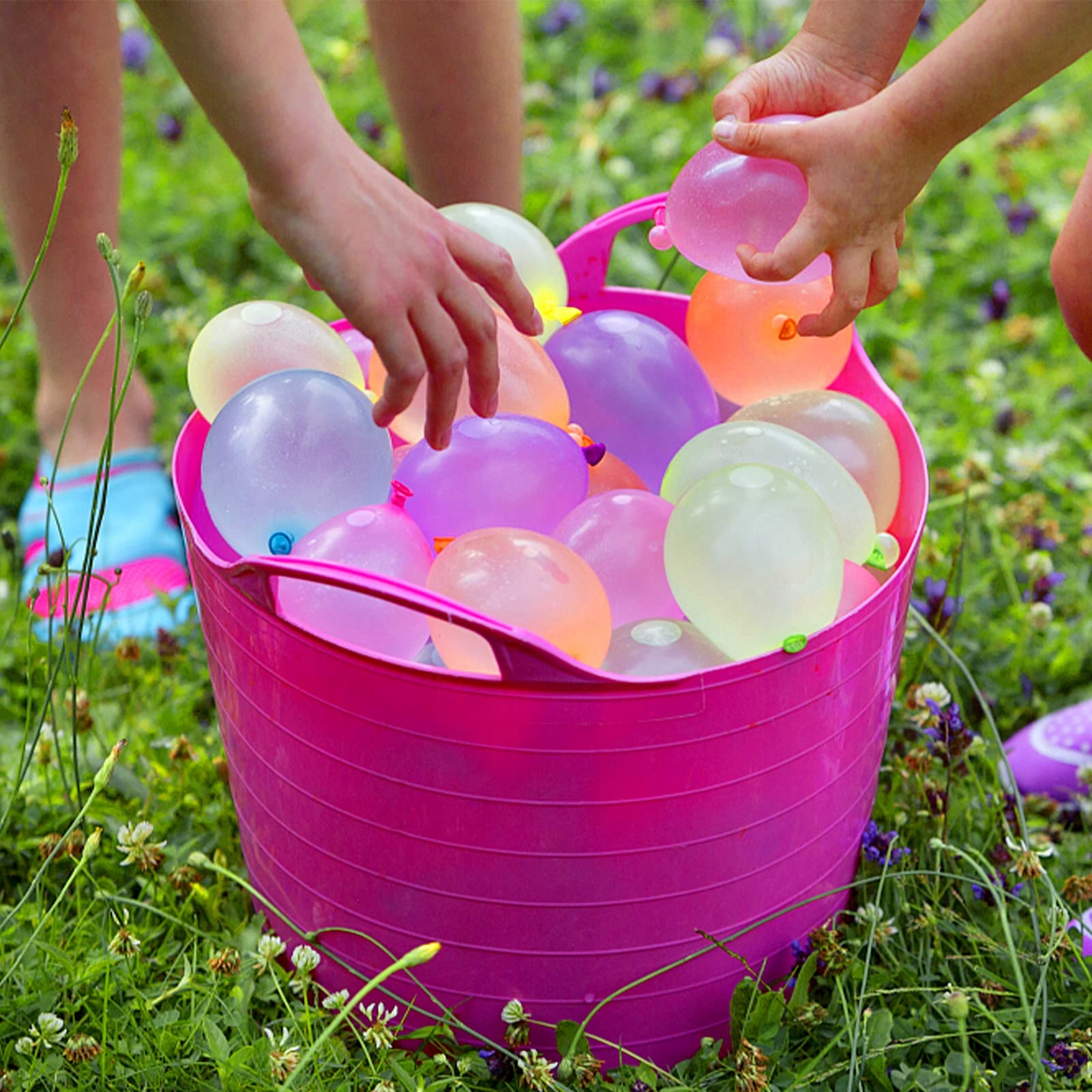 DWIE WYRZUTNIE BALONY WODNE BUNCHO BALLOONS 130 BALONÓW ZABAWA WODA LATO Rodzaj inny