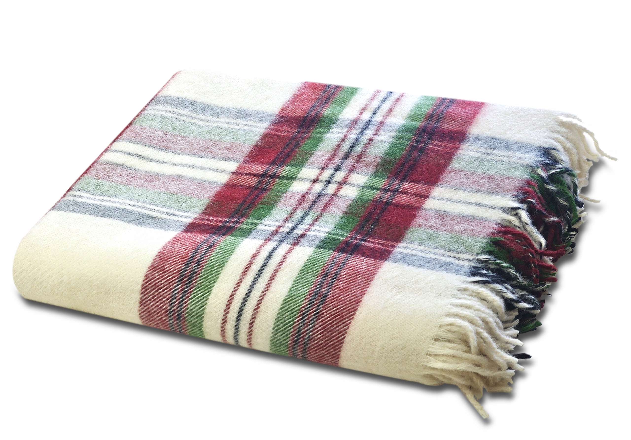 Vlněná deka 150x200 Pled 100% Ovčí vlna Polský Silný a teplý Zdravotní