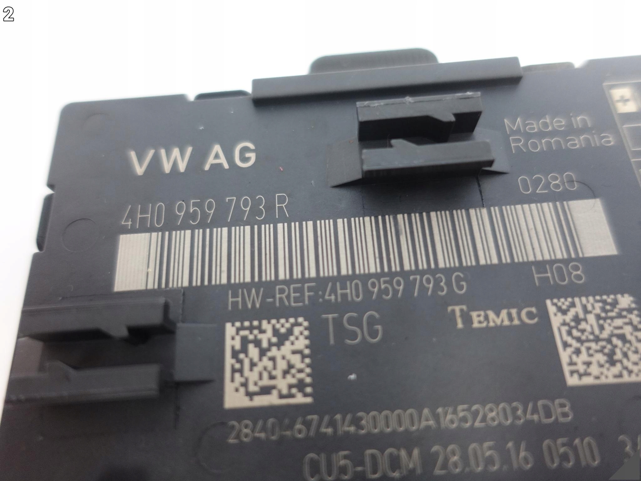 AUDI S8 A8 4H0 D4 13-17 LIFT module door left front 4H0959793R
