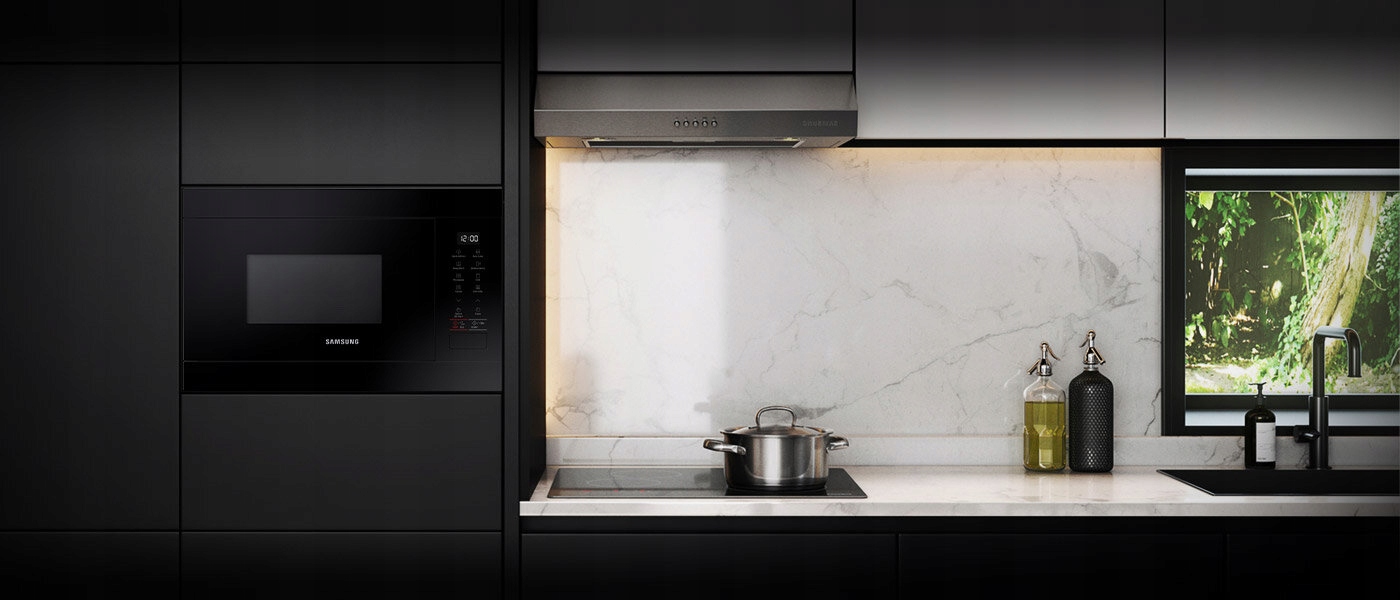 Kuchenka mikrofalowa do zabudowy Samsung MG22M8254AK Liczba stopni mocy 6