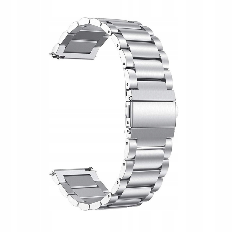 PASEK STALOWA BRANSOLETA DO ZEGARKA SMARTWATCH'A 20MM UNIWERSALNA IMADŁO Marka Best Accessories