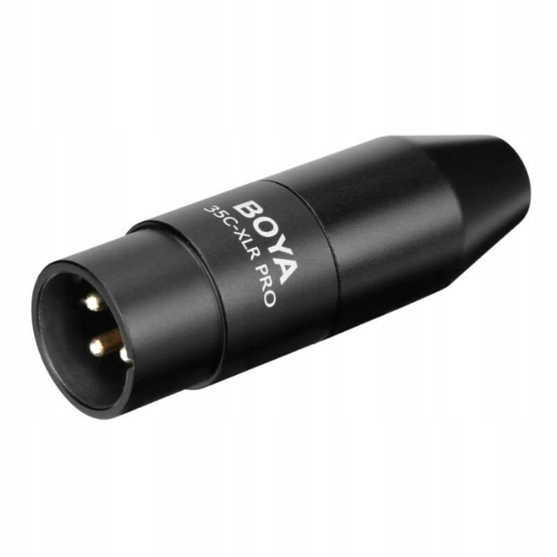 

Boya 35C-XLR Pro - Adapter 3,5 mm Jack na Xlr