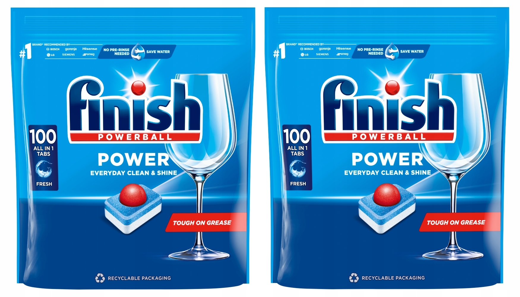 Finish Power All in 1 tabletki do zmywarki 200 szt.