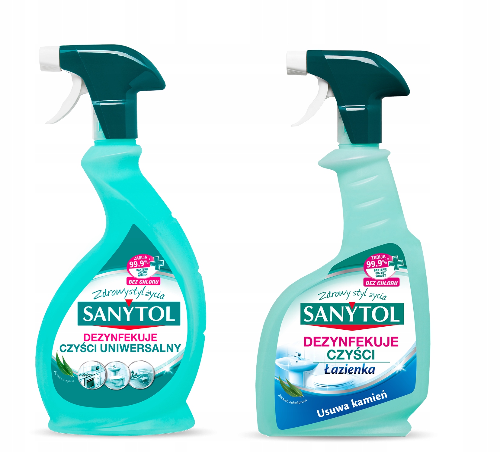 

Sanytol Zestaw 2z Spray 500ml Uniwersalny+łazienka