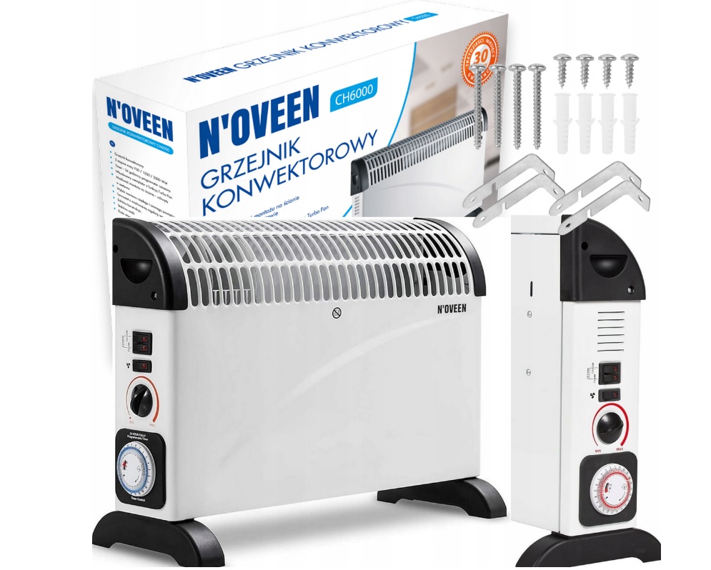 Elektrický konvektor N'oveen CH-6000 2000 W Turbo