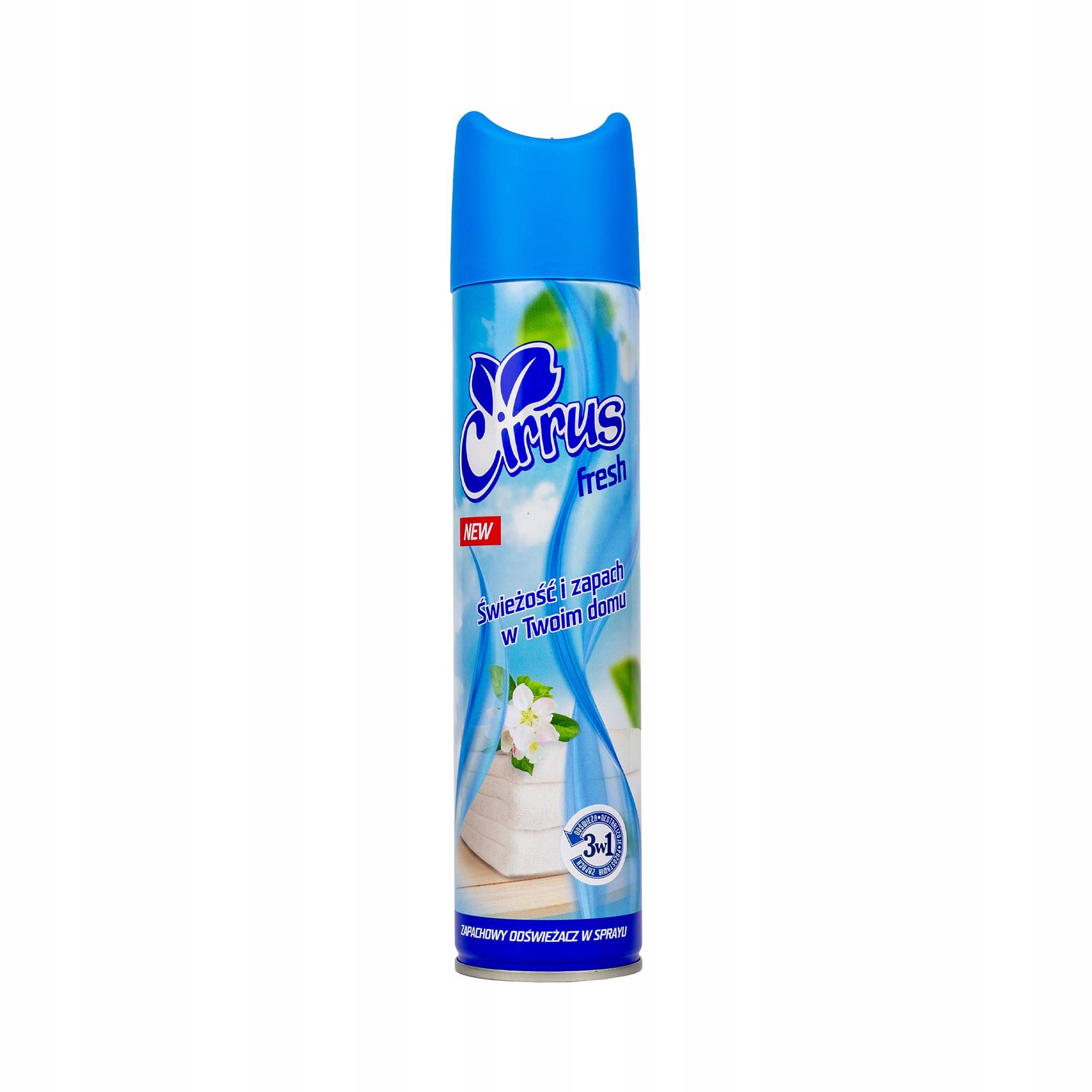 

Cirrus Odświeżacz Spray 300ML Fresh