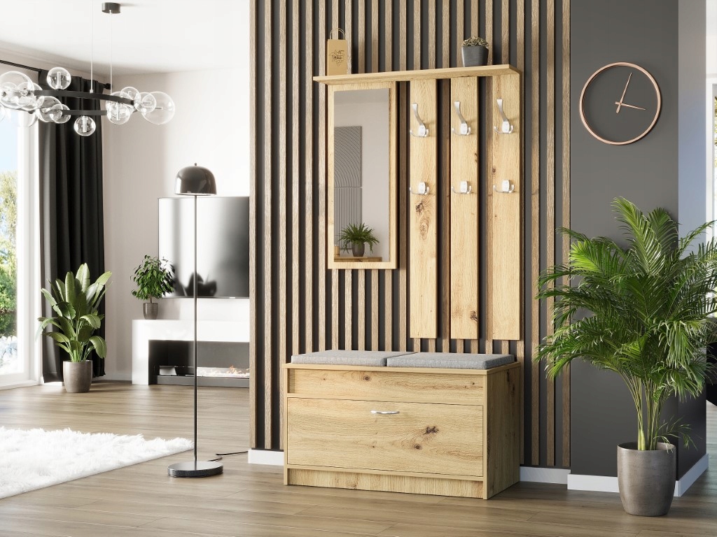 Garderoba wieszak szafka na buty lustro artisan V-3 Producent