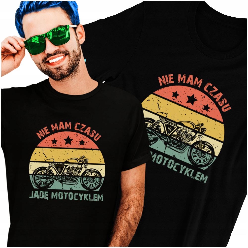 

Koszulka męska Dla Motocyklisty Motor Vintage XXL