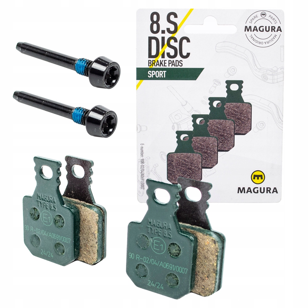 Klocki Magura 8.Sport do hamulców tarczowych 4 tłoczkowych MT5 MT7 Mt Trail