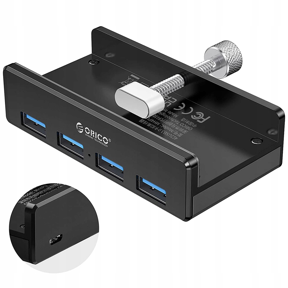 Orico MH4PU-P-BK-BP Czarny