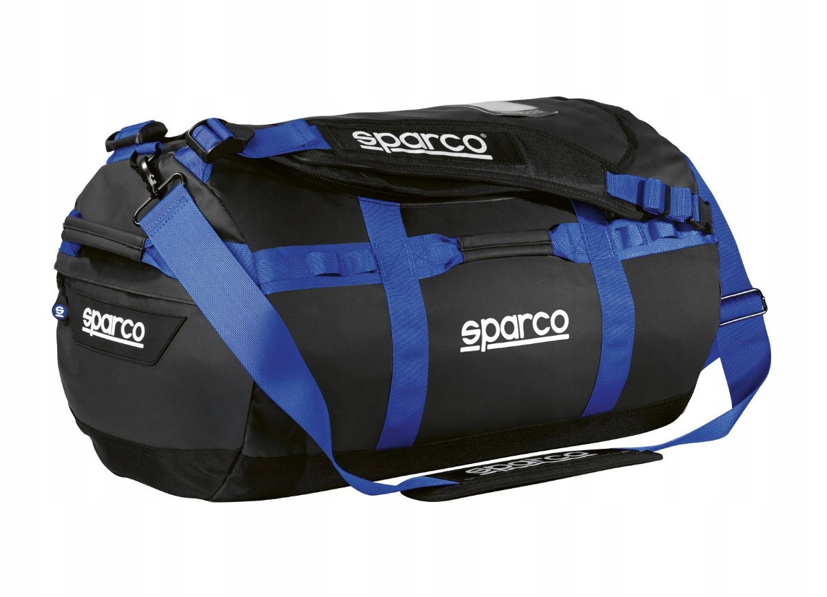 Cestovní taška Sparco Dakar, barva černo-modrá, velikost S