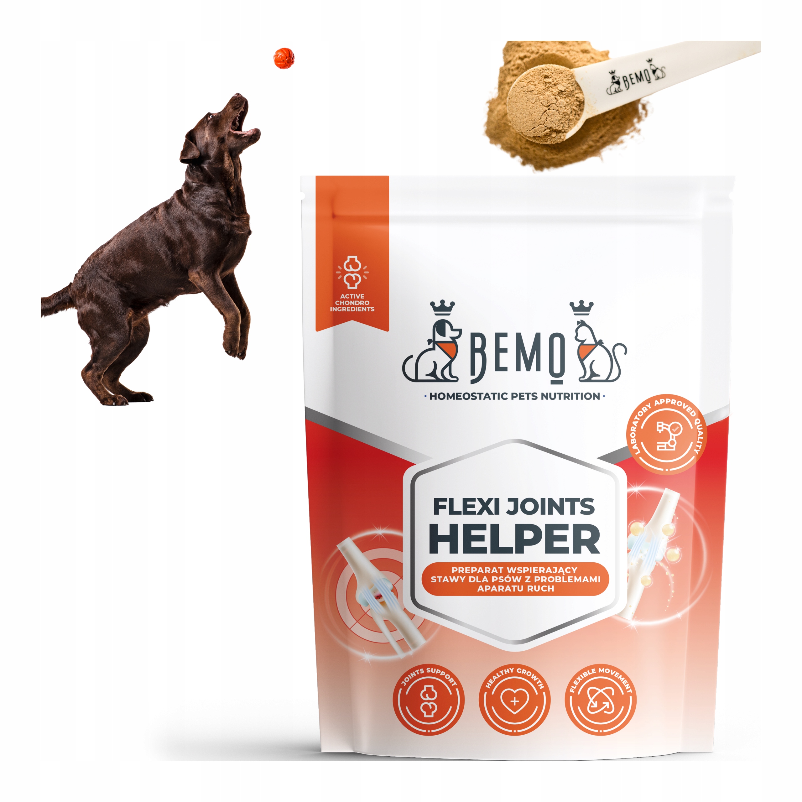 Doplněk stravy na klouby Bemo Flexi Joints Helper 500g Kolagen pro dospělé psy