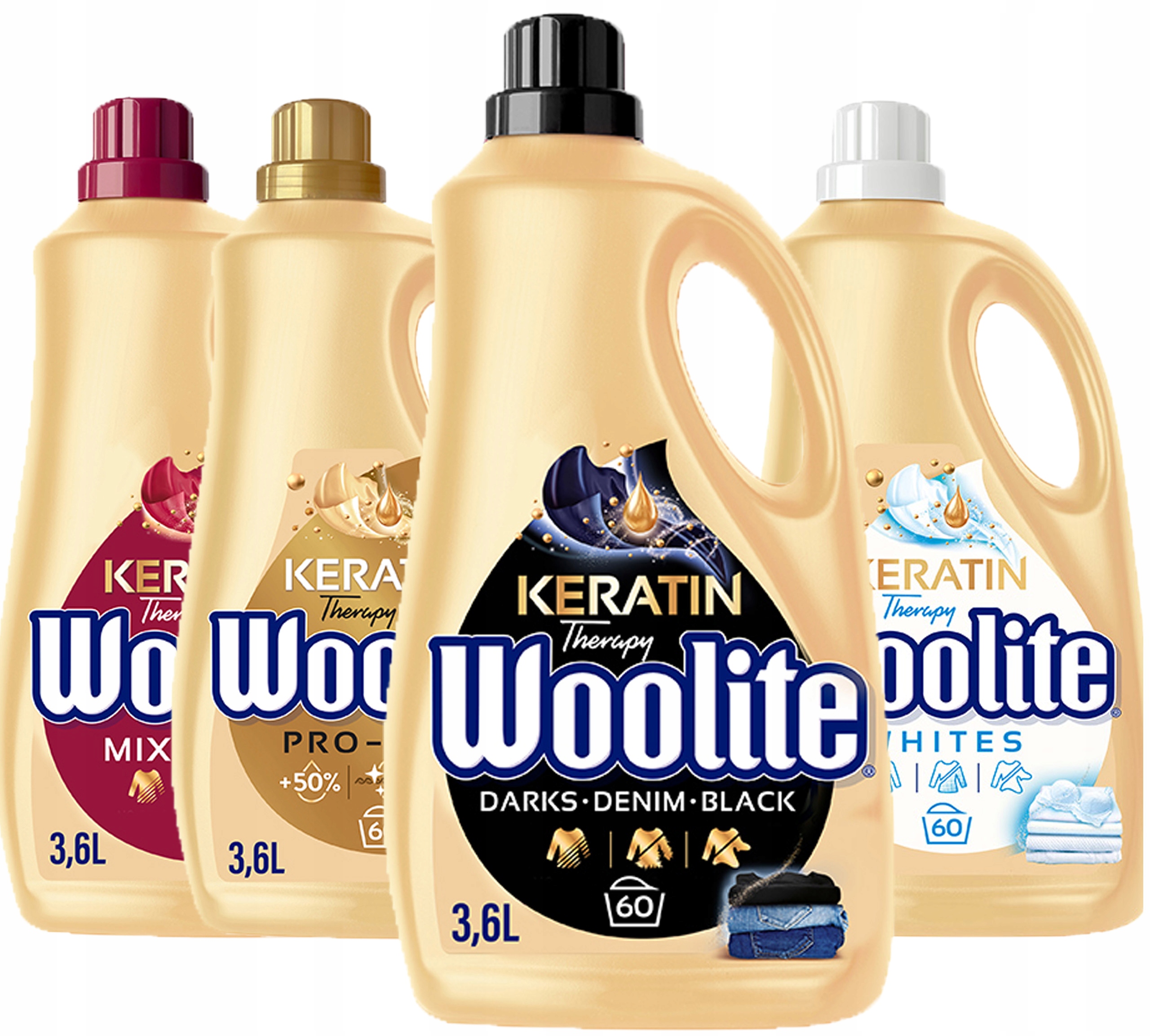 

Woolite Pro White Dark Color Płyn do Prania 4x3,6l