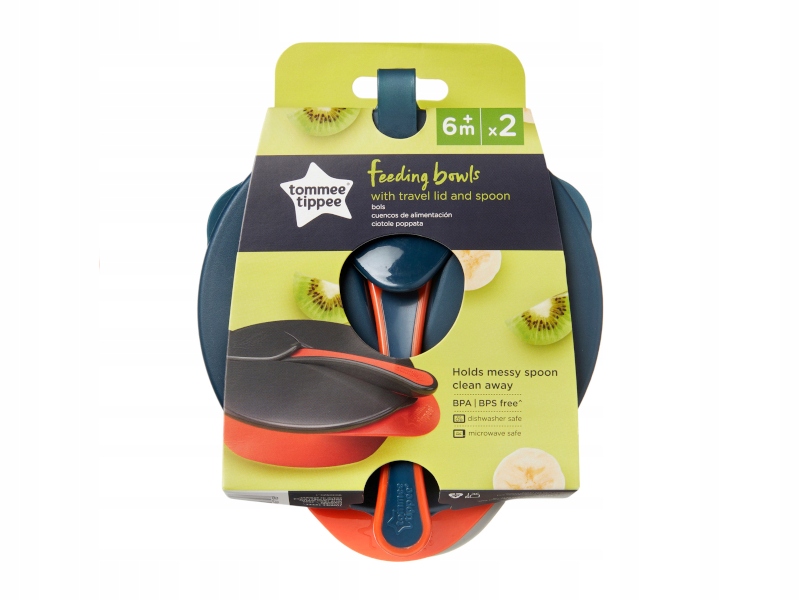 

Miseczka Miska Z Pokrywką Łyżeczka Tommee Tippee B