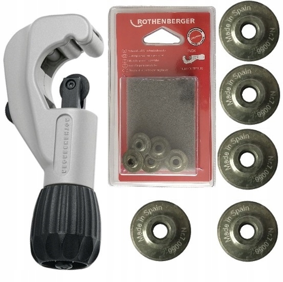 Rothenberger Obcinak do rur Inox 6-35 mm 5 kółek zapasowych