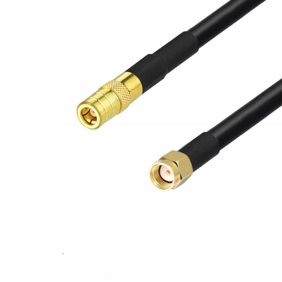Kabel antenowy Sma-rp wtyk Smb gniazdo RG58 2m