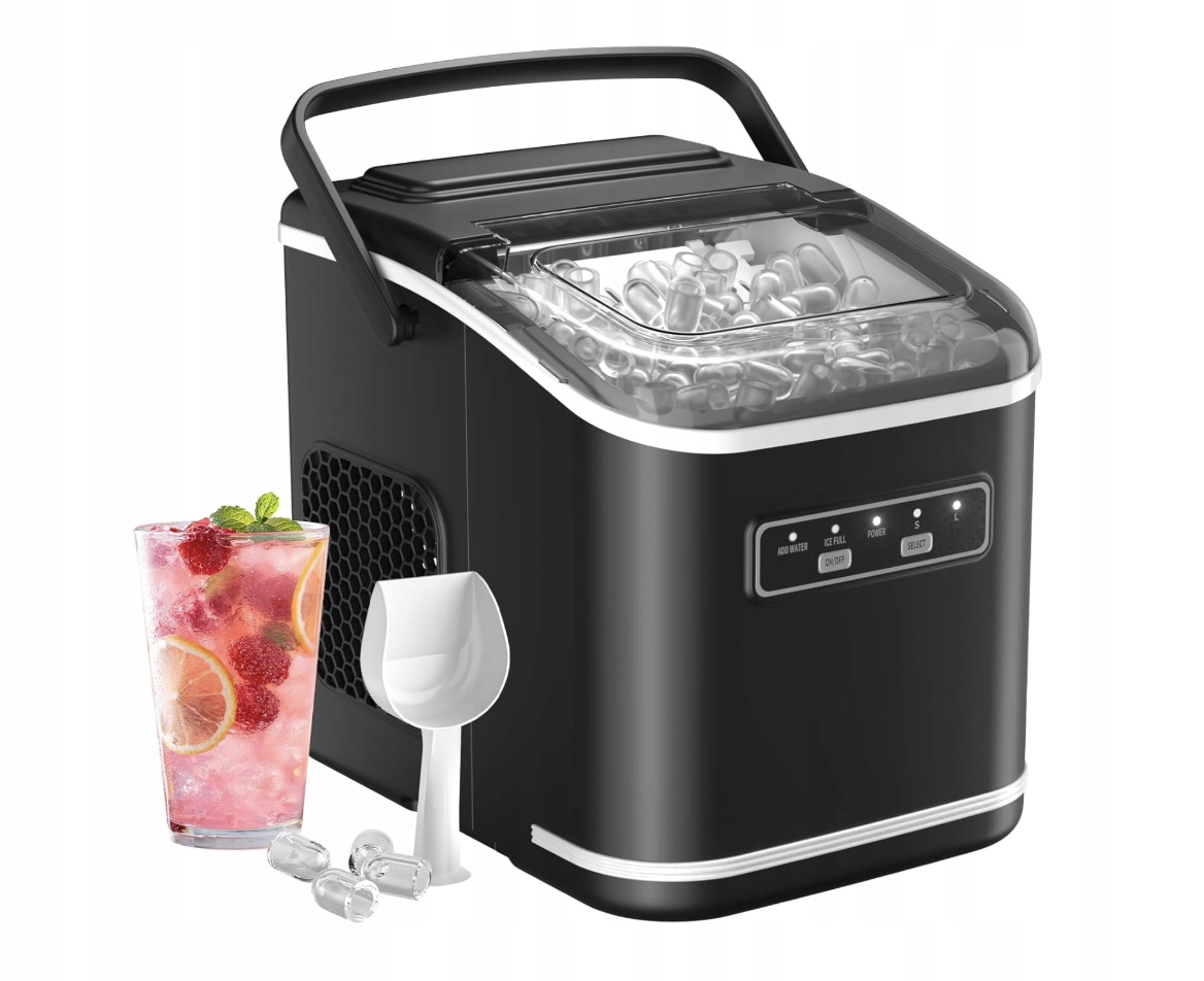 Kostkarka HZB-12/K 12kg/ 2 kostek funkcja samoczyszczenia