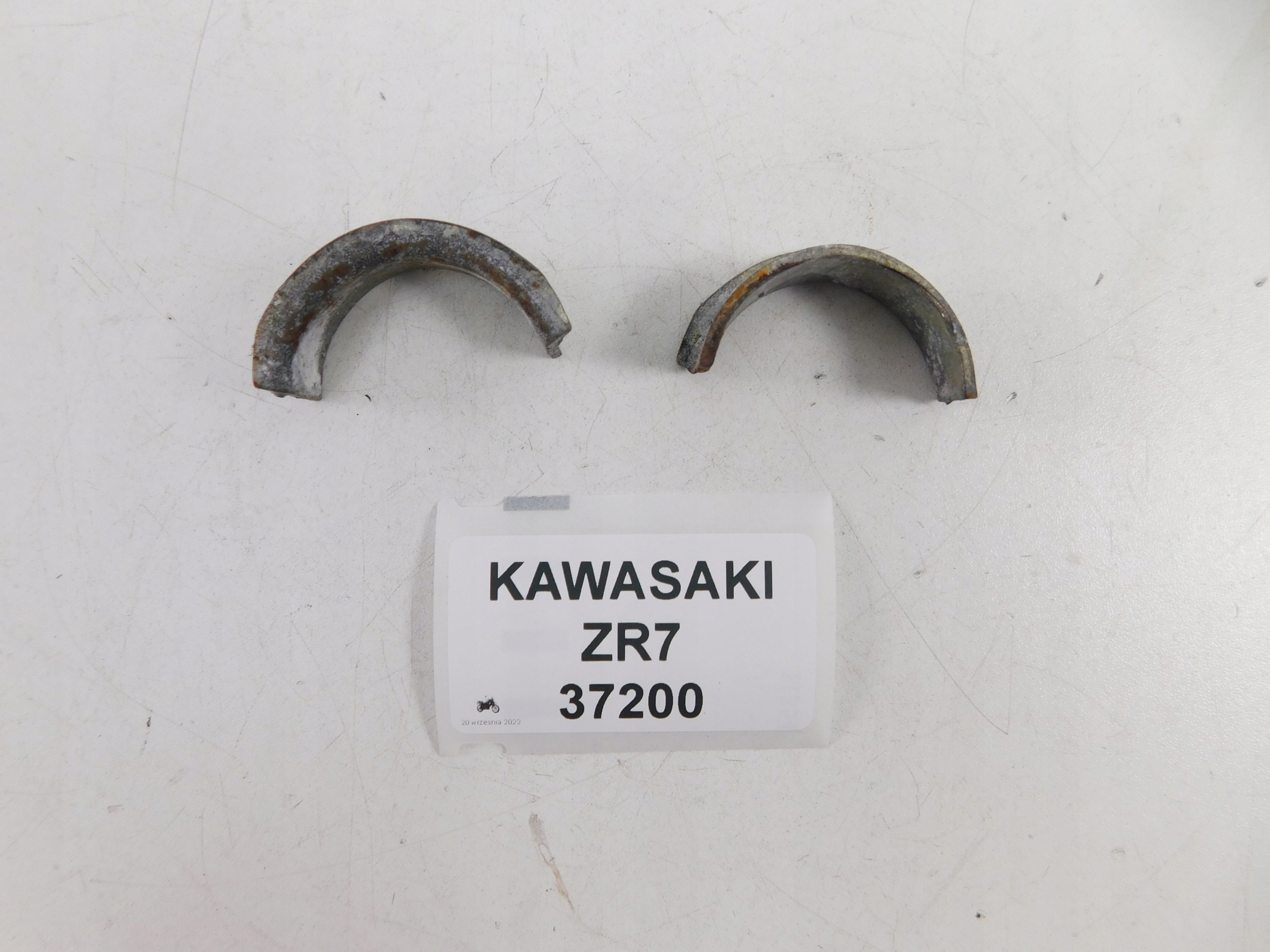 KAWASAKI ZR7 ZR-7 MOCOWANIE KOLEKTORA TŁUMIKA