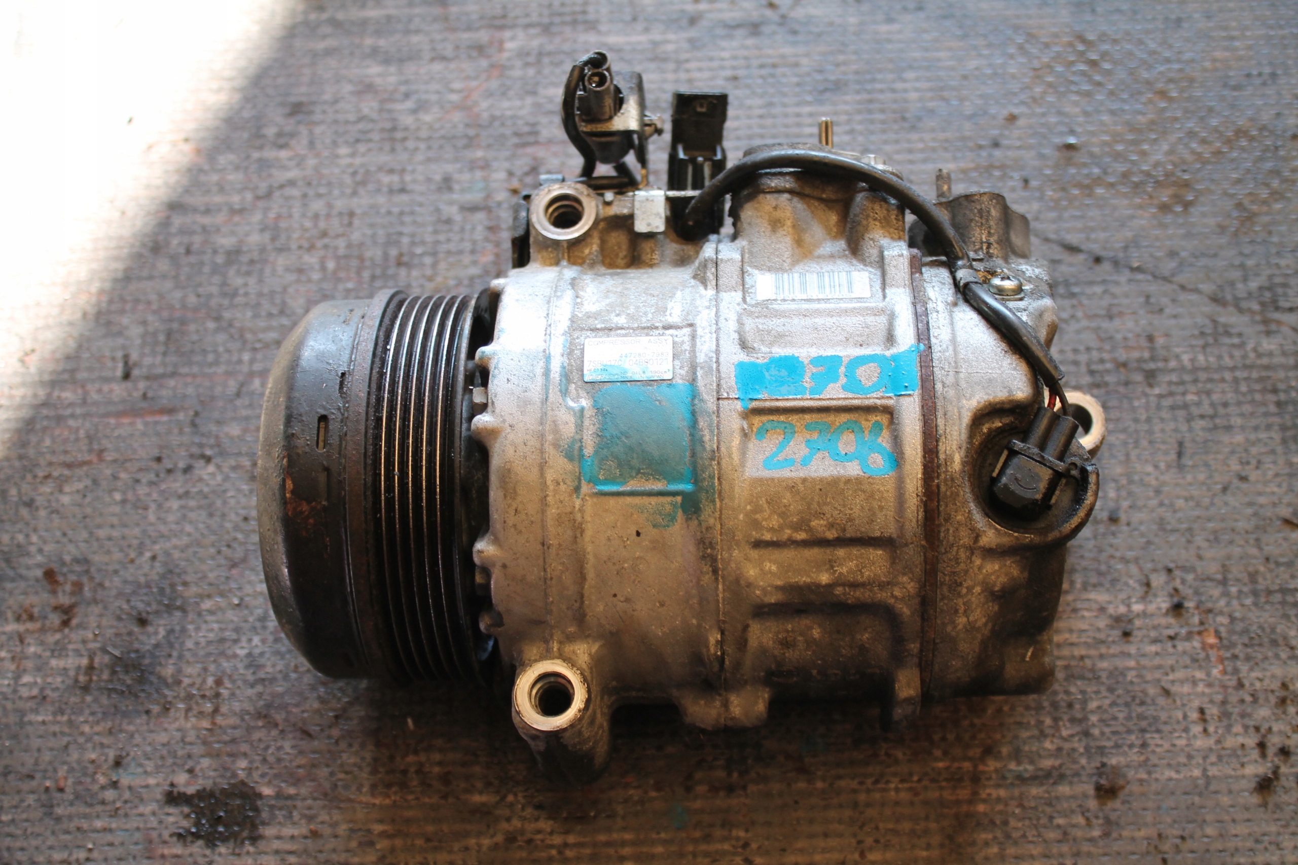 2706. Klimakompressor klimaanlage MERCEDES 447280-7983