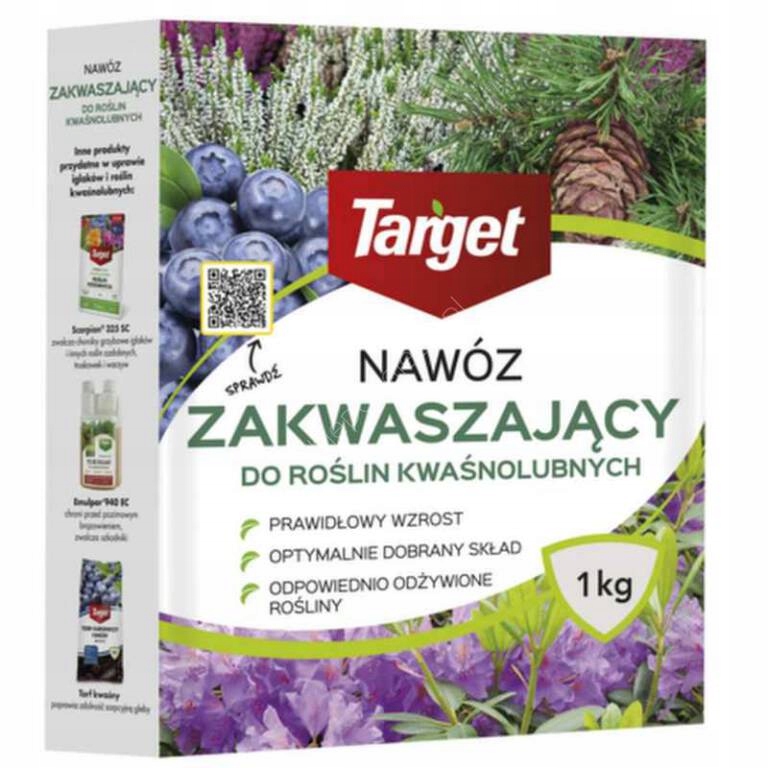 

Nawóz Target Zakwaszający do iglaków 1kg