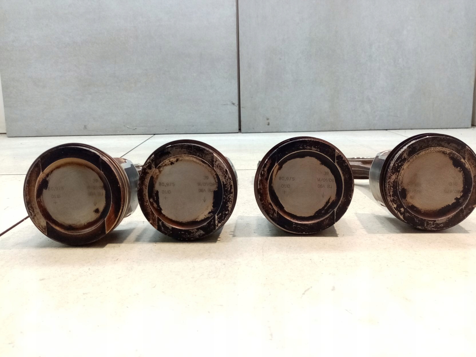 piston connecting rod SEAT ALTEA 1.6 06ABJ