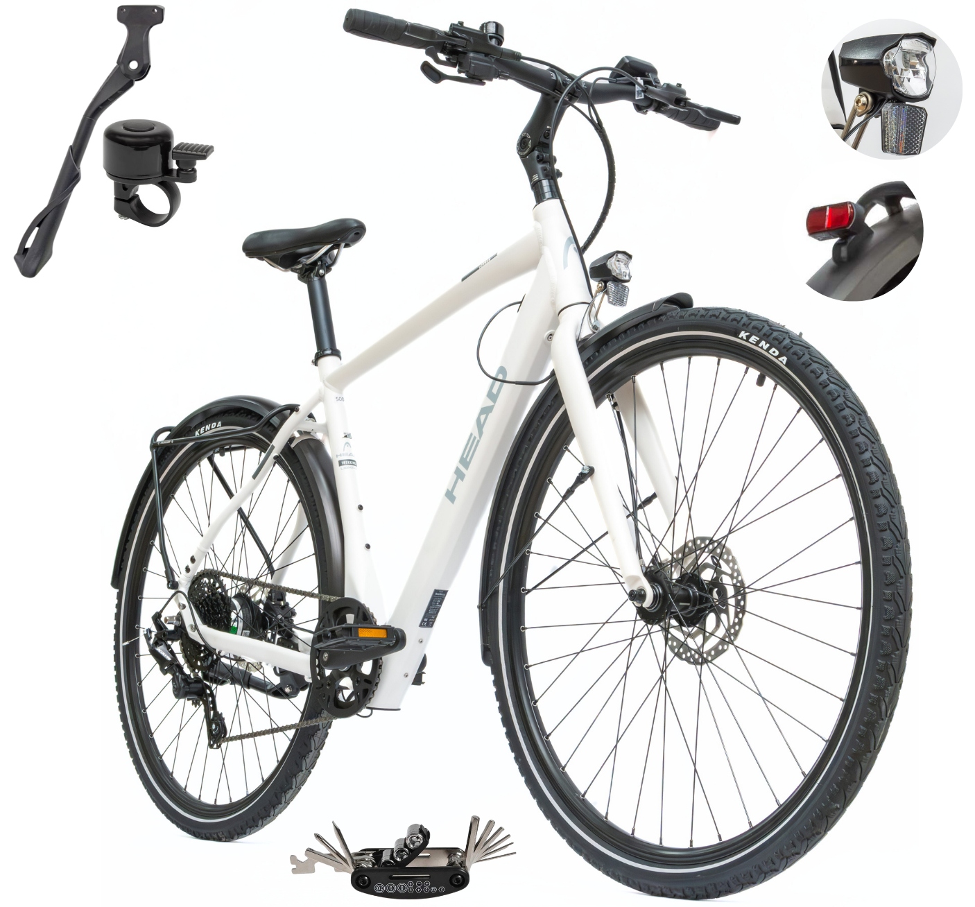 Elektrokolo Pánské Trekkingové 28 Head 250W Bafang Hydraulika Lehký