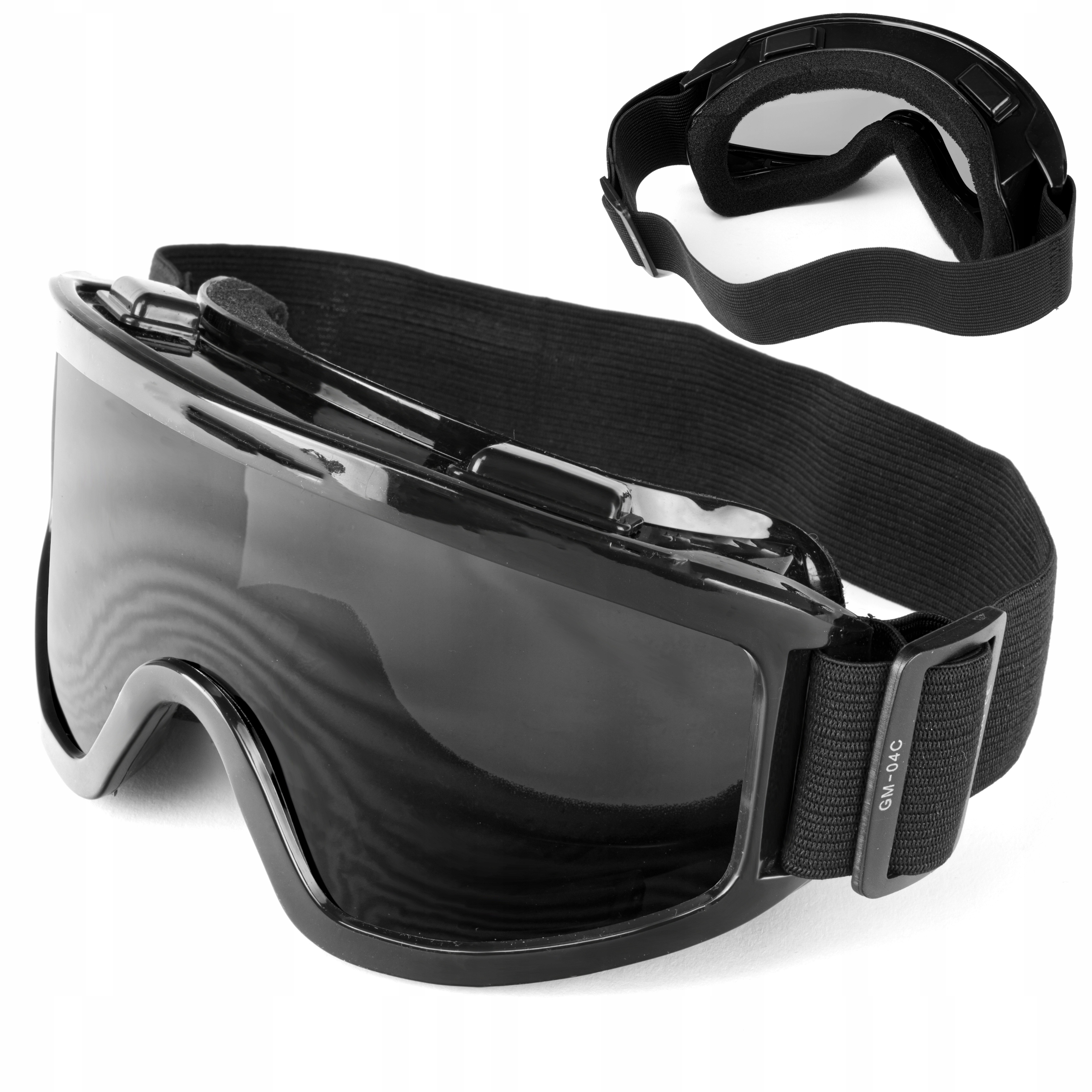 

Gogle Motocyklowe Cross Przyciemniane Kominiarka