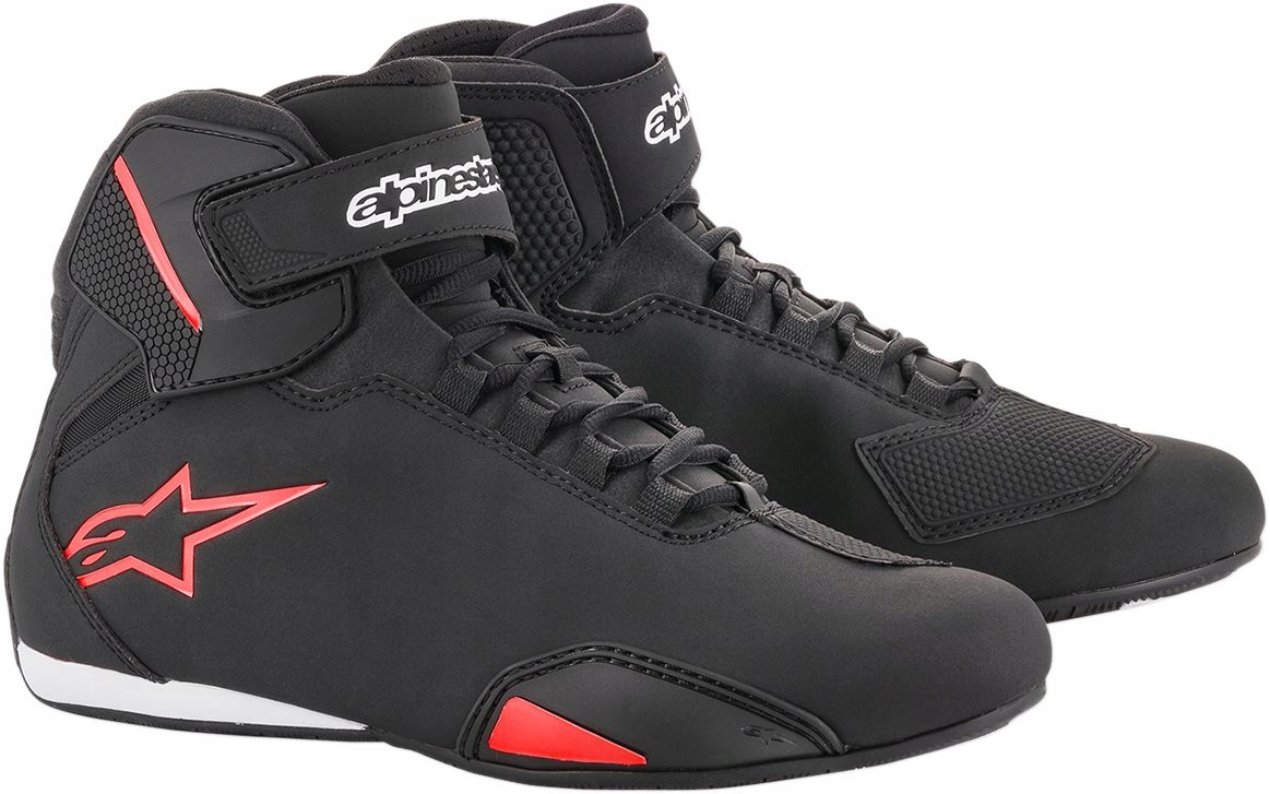 Motocyklové Topánky Alpinestars Sektor Bk/rd 9