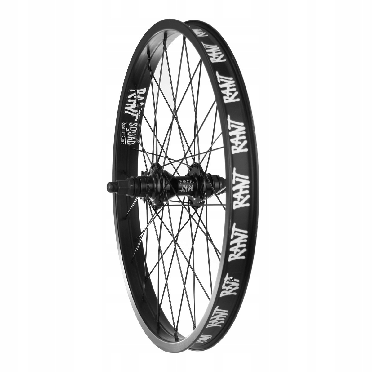 Zadní kolo Bmx Rant Party On v2 Cassette černé 9T Lhd