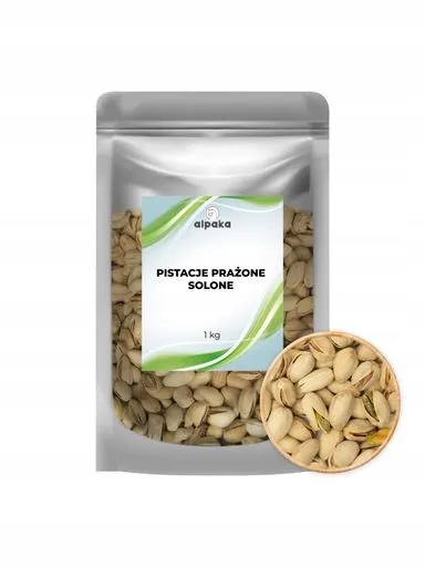 Pistácie Pražené Solené 1kg Alpaka