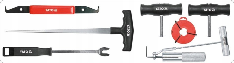 YATO YT-0845 ZESTAW DO DEMONTAŻU SZYB SAMOCHODOWY Marka Yato