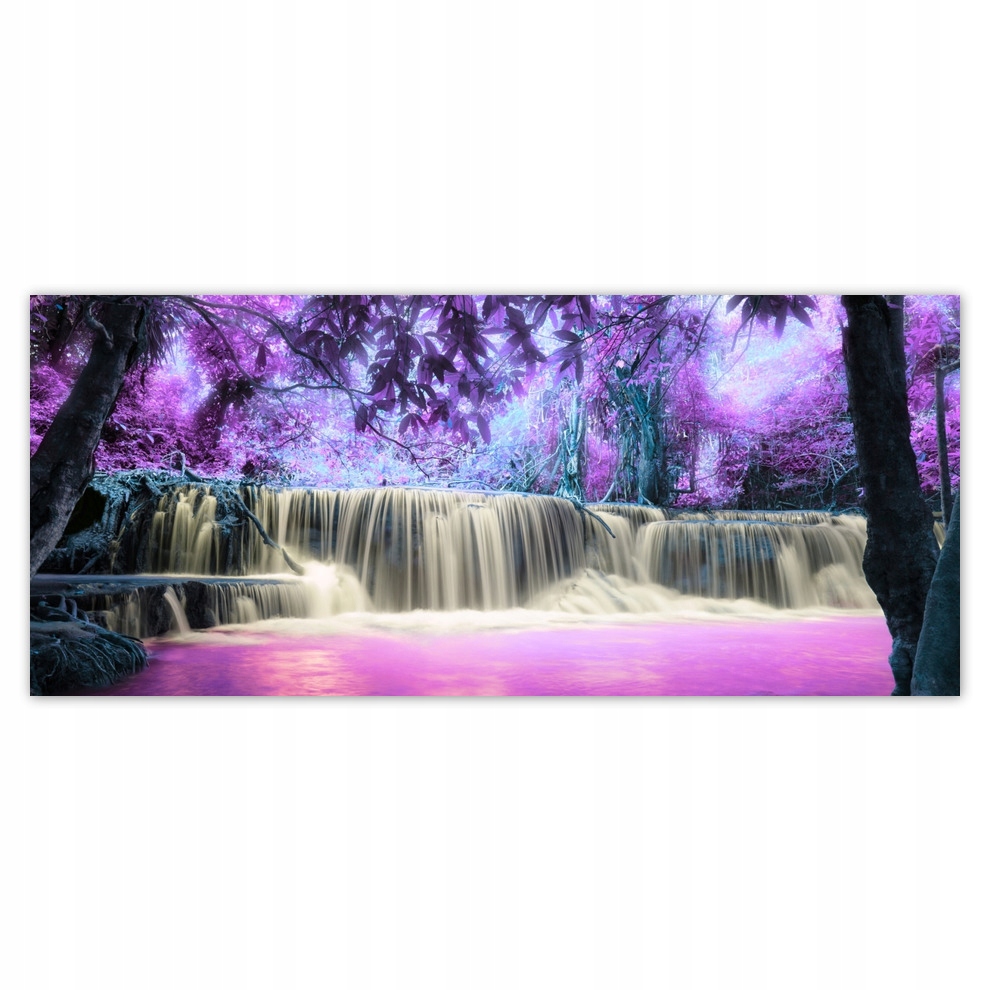 Fototapety flizelina 211x91 Fialový vodopád