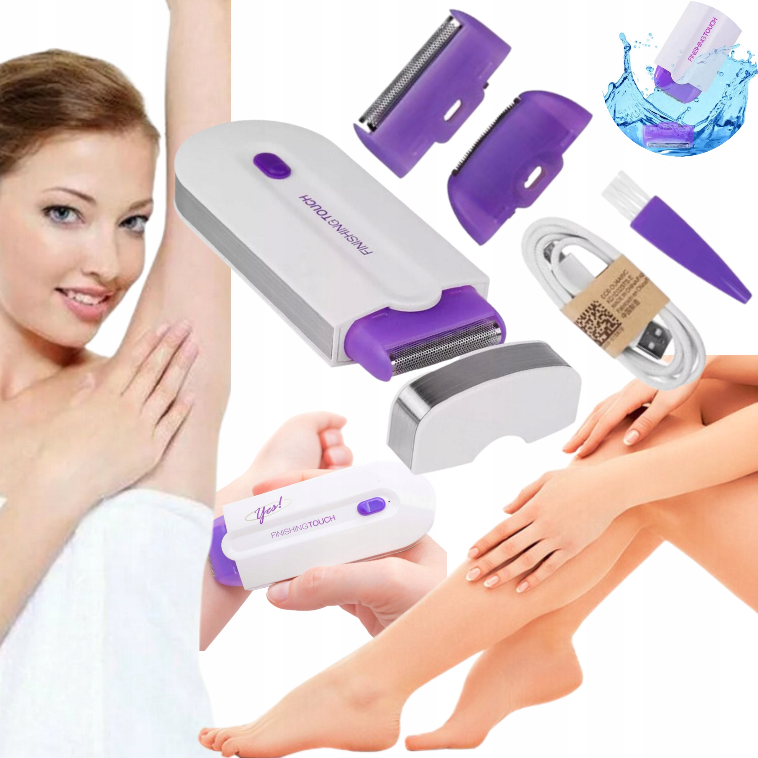 GOLARKA DEPILATOR DAMSKI DO CIAŁA NÓG TRYMER Sklep, Opinie, Cena w