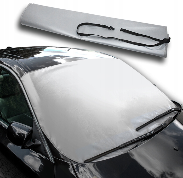 POKROWIEC MATA ANTYSZRONOWA PRZECIWSZRONOWA OSŁONA NA SZYBĘ SAMOCHODU AUTA