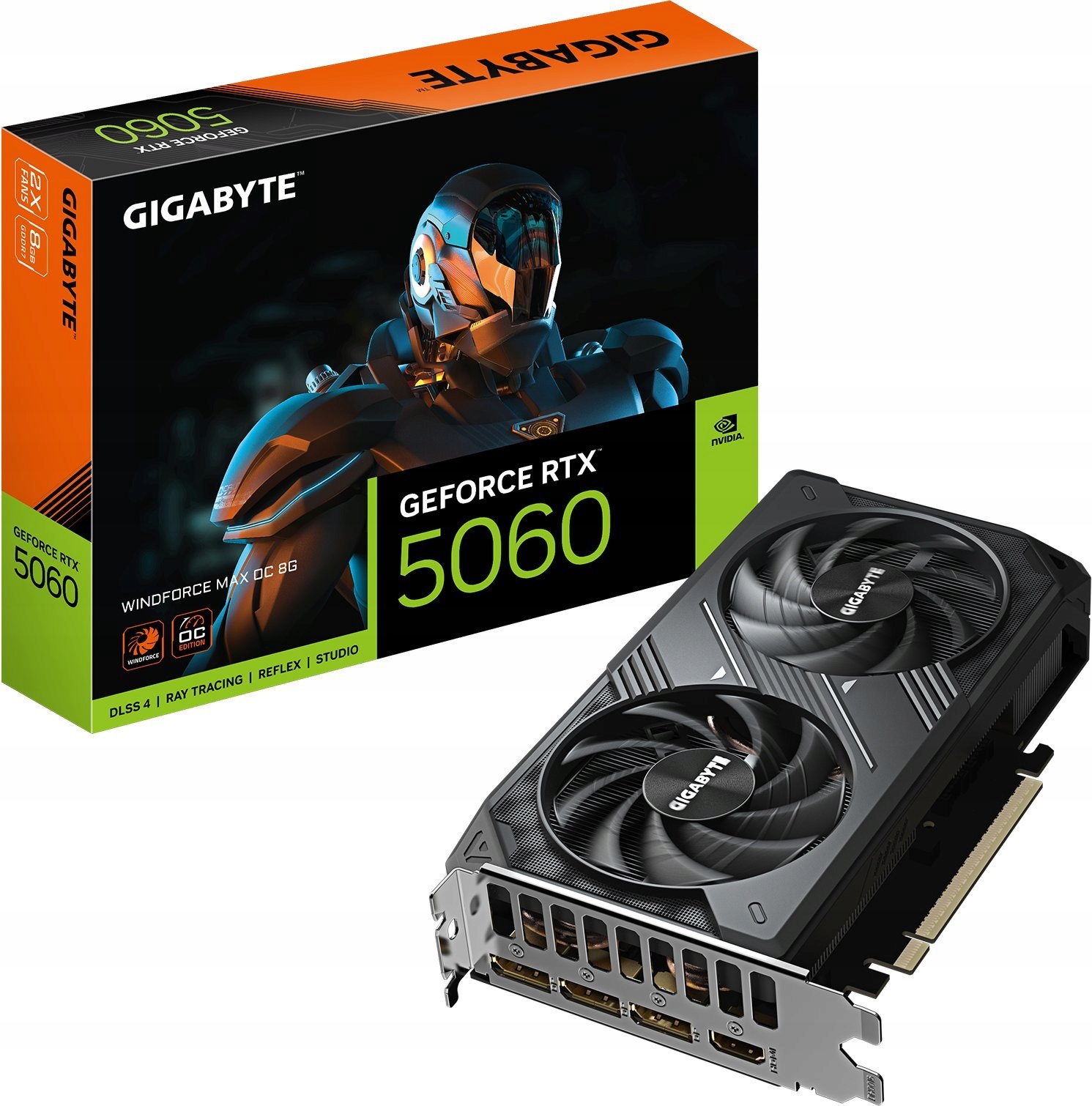 Karta graficzna Gigabyte GeForce Rtx 5060 Windforce 8 Gb
