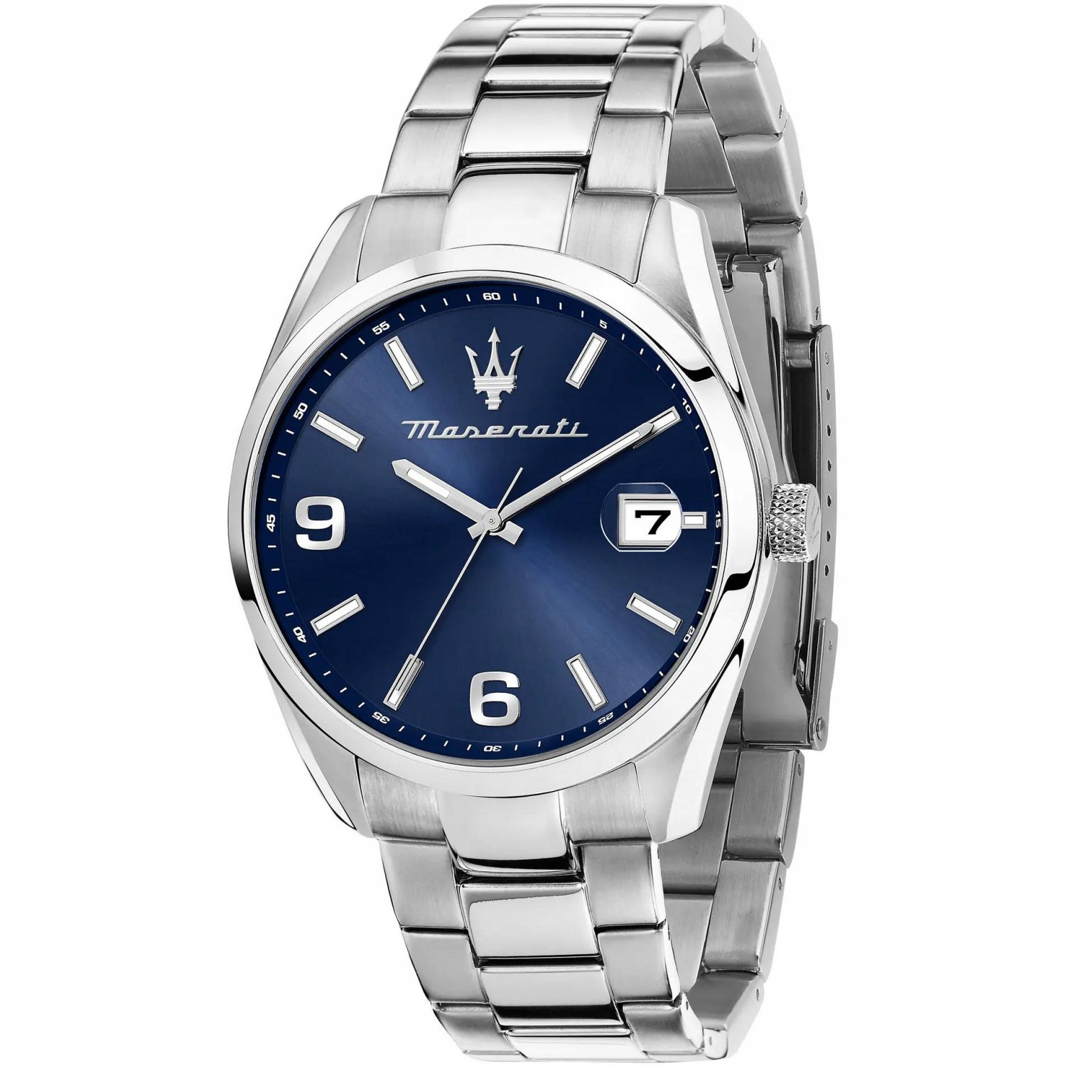 Pánské Hodinky Maserati R8853151013 stříbrný náramek
